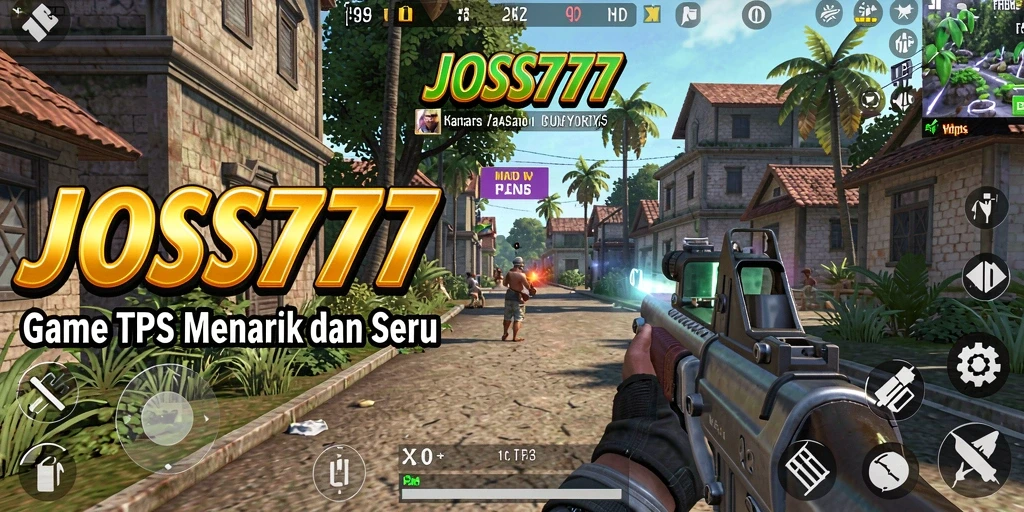 Tampilan gameplay seru di JOSS777 dengan aksi tembak-menembak yang mendebarkan.