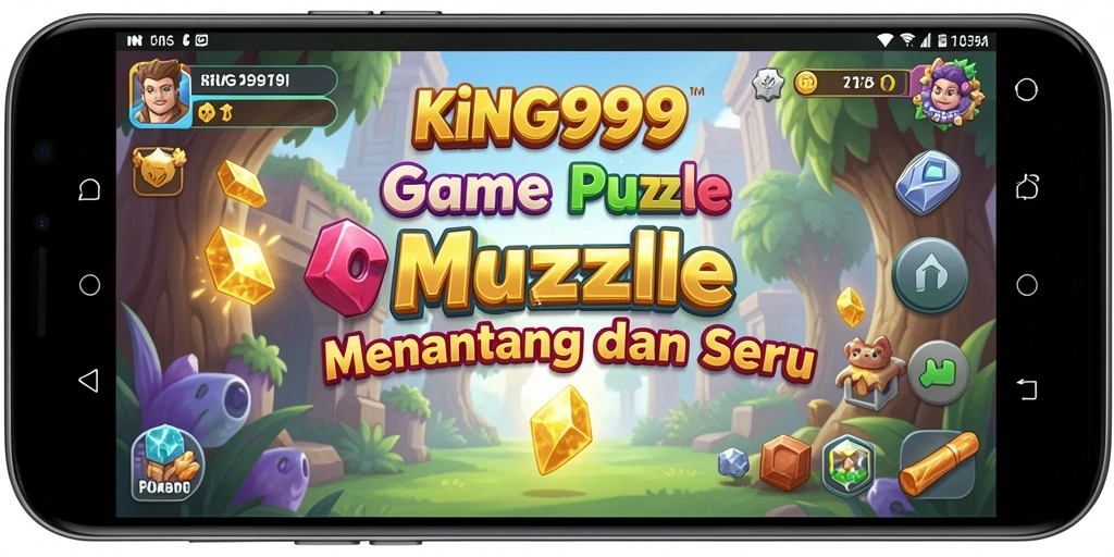Gameplay Puzzle KING999 yang seru dan menarik.