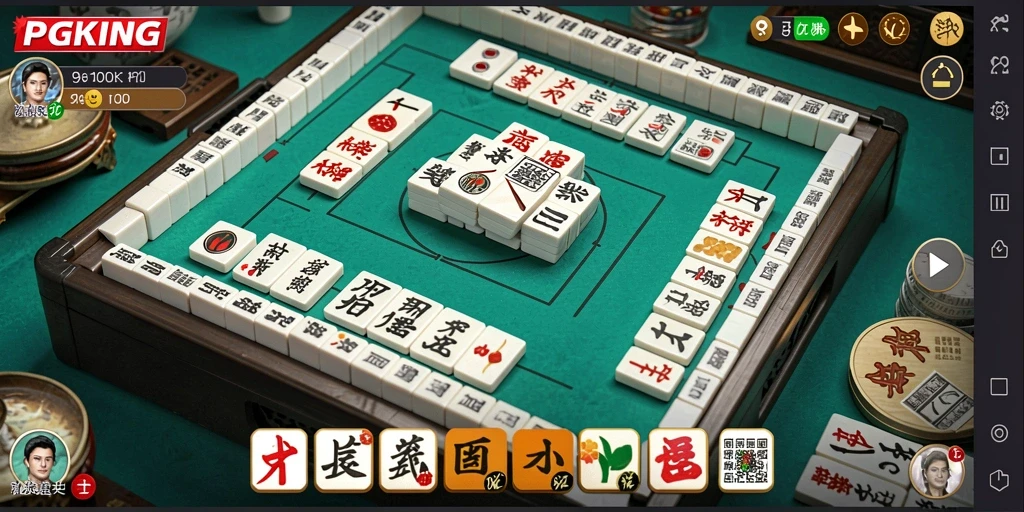 Gameplay Mahjong seru dan menantang dalam PGKING.