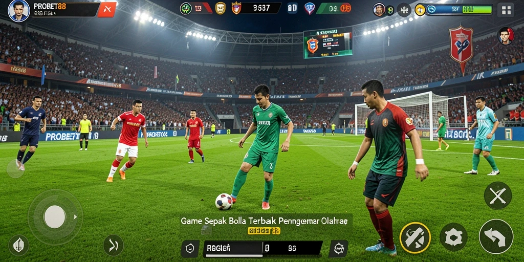 Tampilan permainan PROBET88 yang menegangkan dan seru.